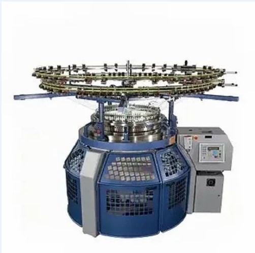 High-Speed Round Knitting Machine for Circular Fabric Production